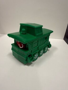 Green Kids Toy Train Engine Figure - Classic Play Locomotive